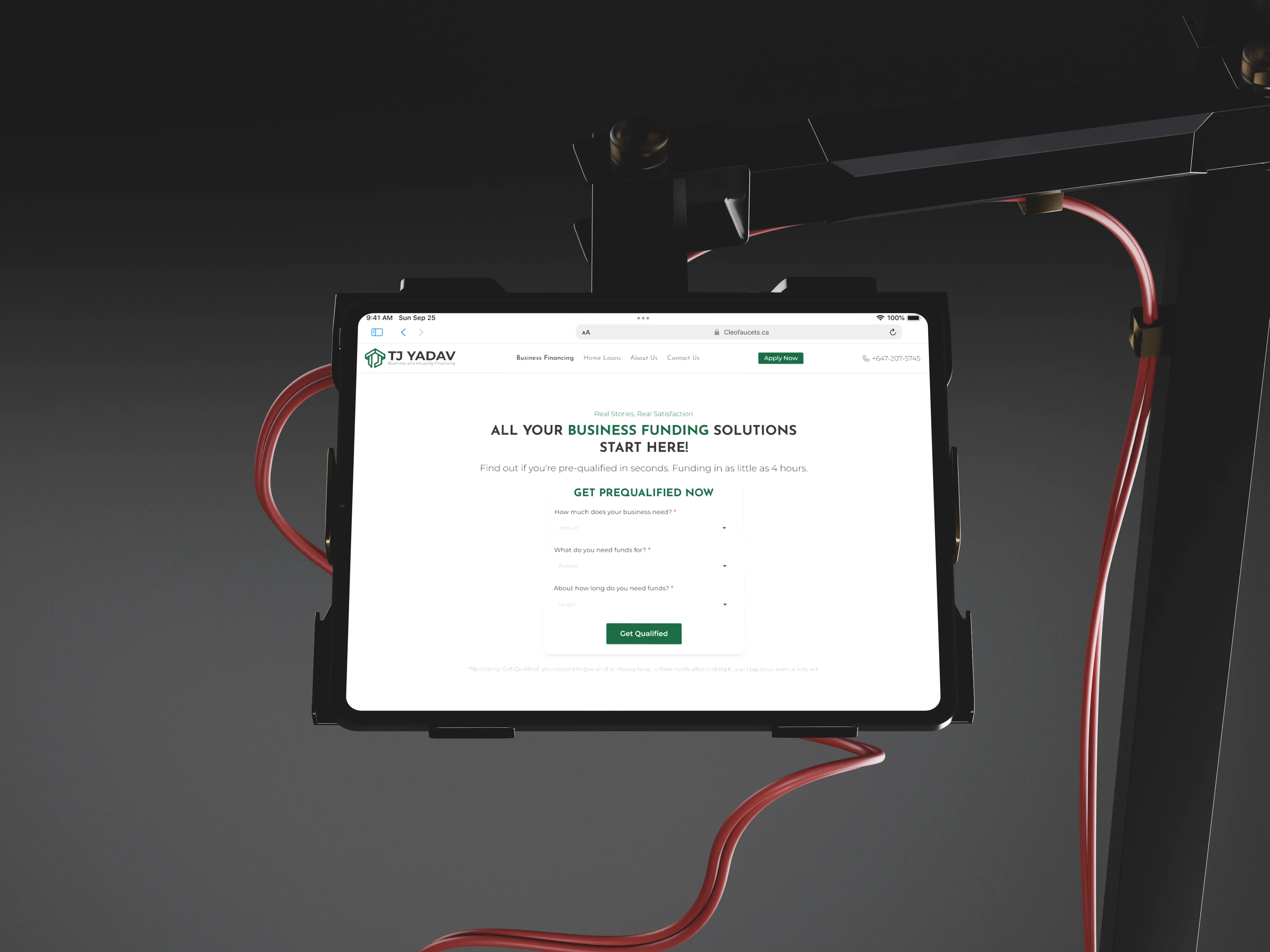 Tablet View