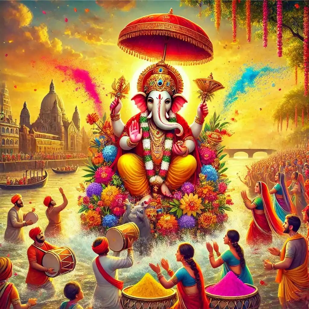 Spiritual Guidance and Inspiration - Ganapati Visarjan