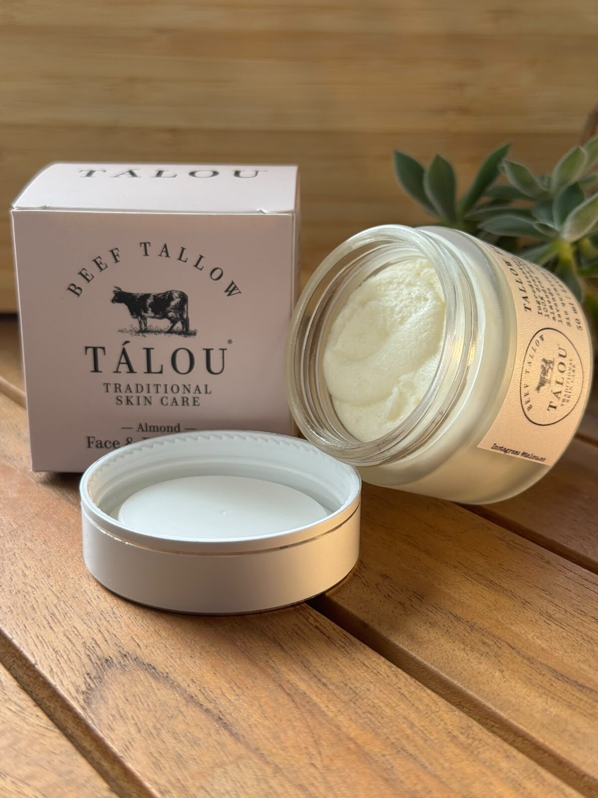 Tallow Face Cream - Almendras, de Tálou