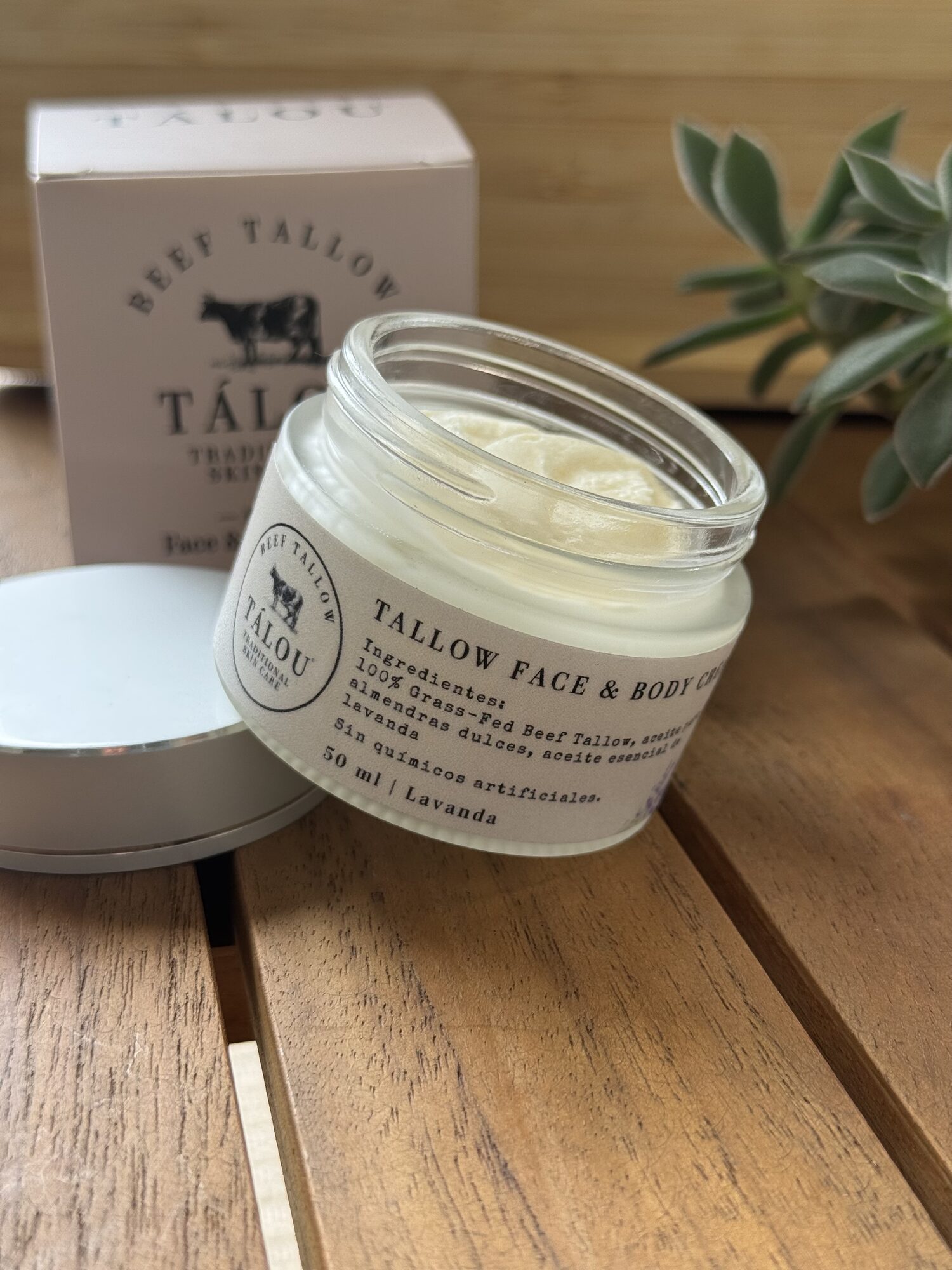 Tallow Face Cream - Lavanda, de Tálou