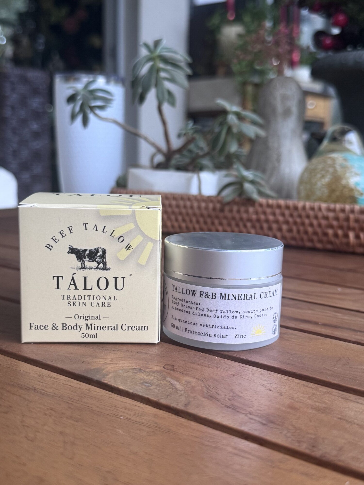 Tallow Mineral Cream - Solar, de Tálou