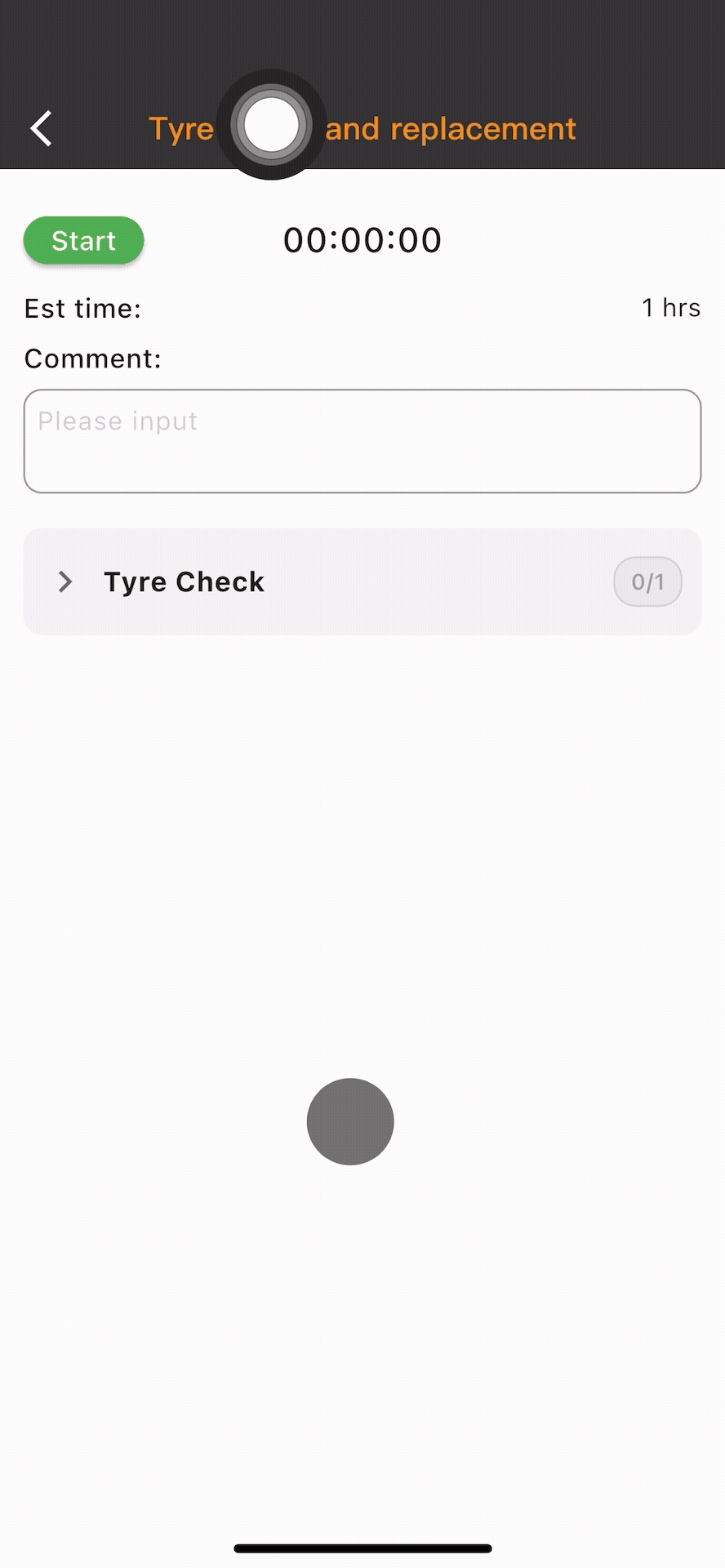 Timer running while working