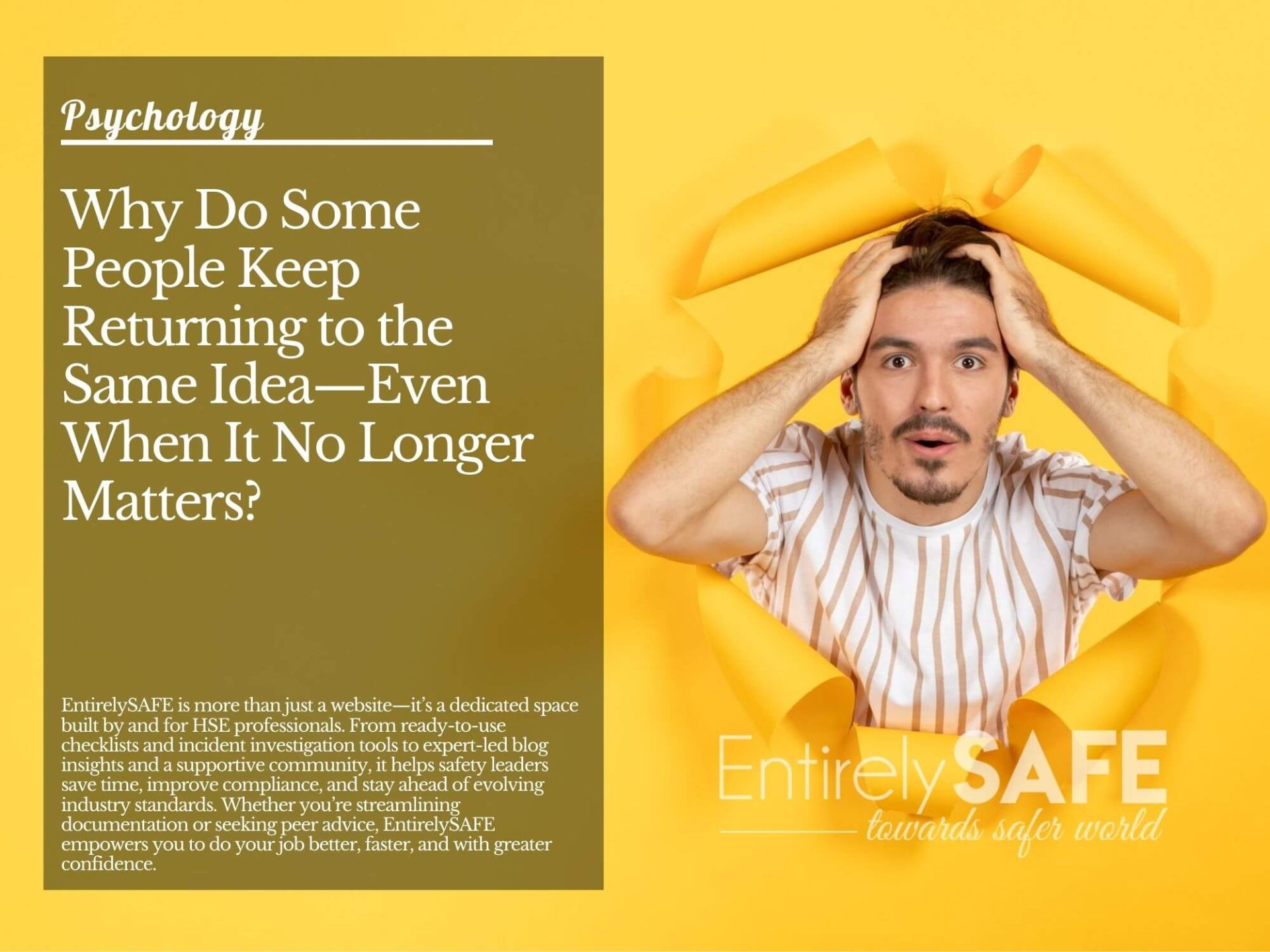 Why Do Some People Keep Returning to the Same Idea—Even When It No Longer Matters?