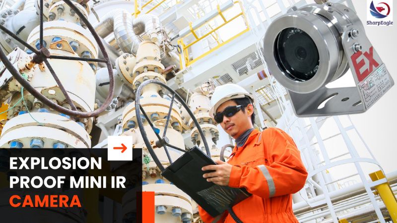 ATEX-Certified Mini IR Camera – Safe Monitoring for Risk Zones