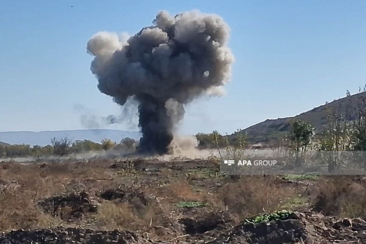 Anti-Personnel Mine Explosion in Jabrayil, Azerbaijan