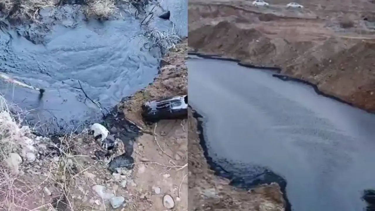 Oil Spill Incident at M-25 Field in Baysun, Uzbekistan