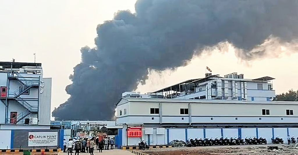 Fire Incident at SVS Chemical Industries.
