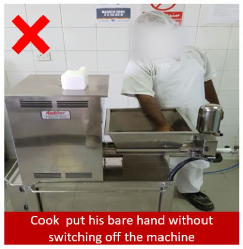 [6] Fingers amputated by Screw Conveyor