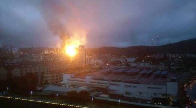 Taiwan – Explosion and Fire at CPC Oil Refinery