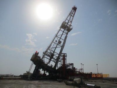 Rig AD-48 Substructure Raising Cylinder Failure (ODS)