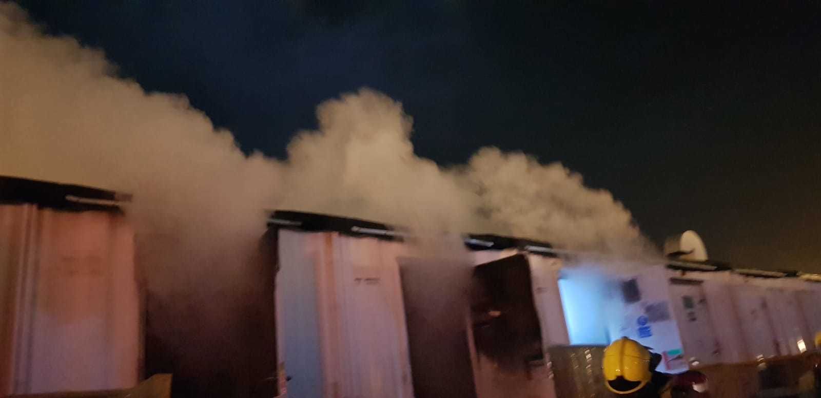 Fire at Schlumberger Camp, Basra 8/12/2020