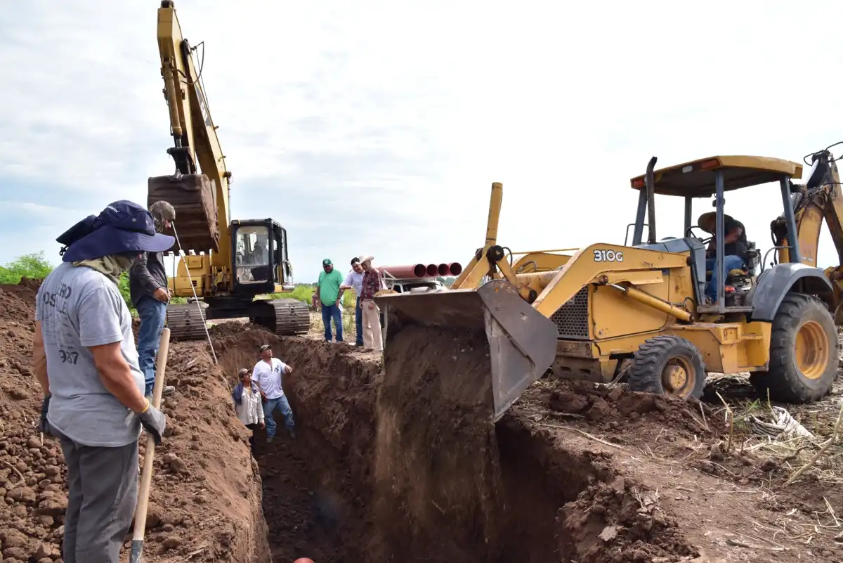 Avanza la Segunda Etapa del Emisor de Aguas Residuales en Angostura para el Cuidado Ambiental