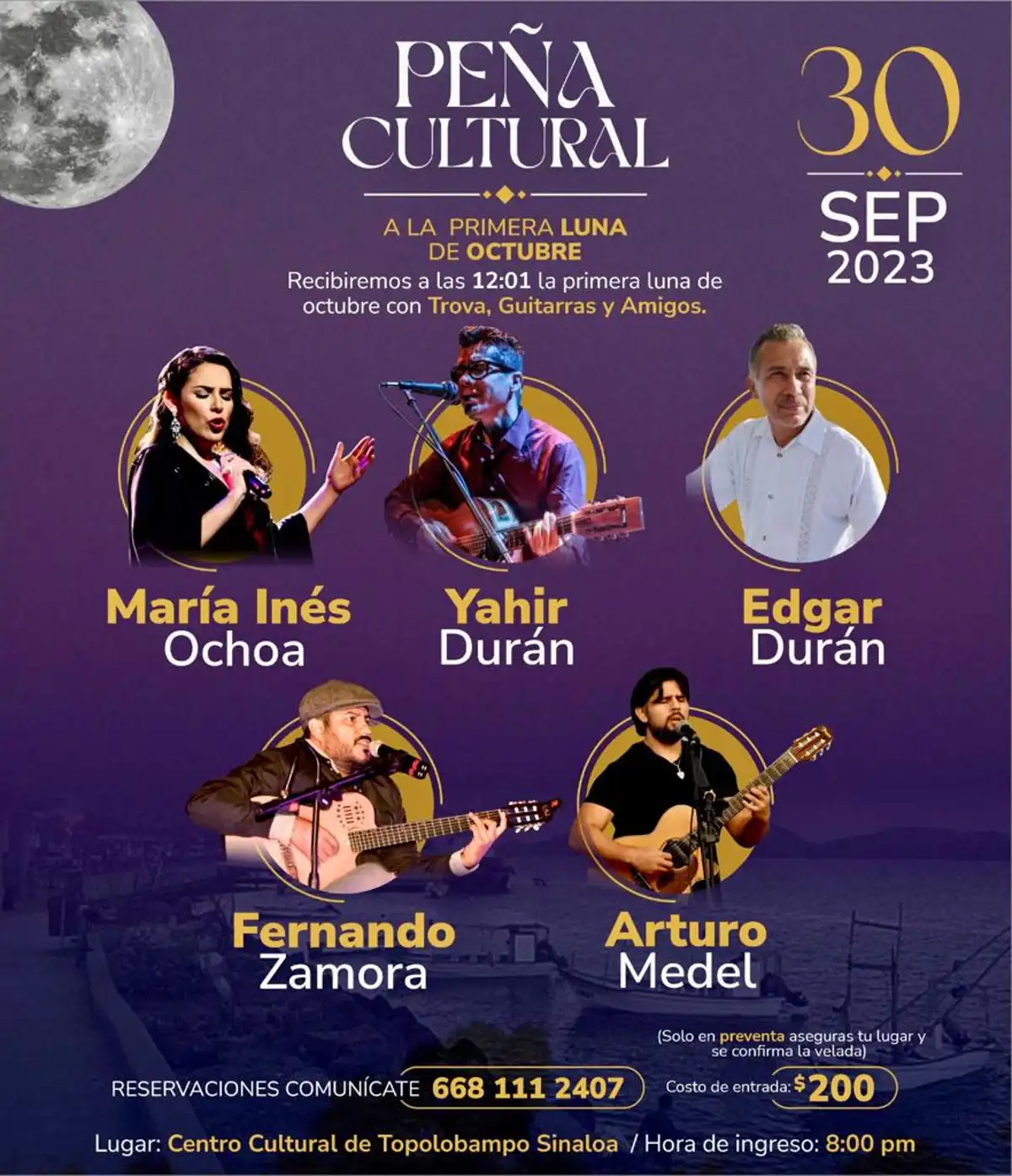 A la primera luna de octubre