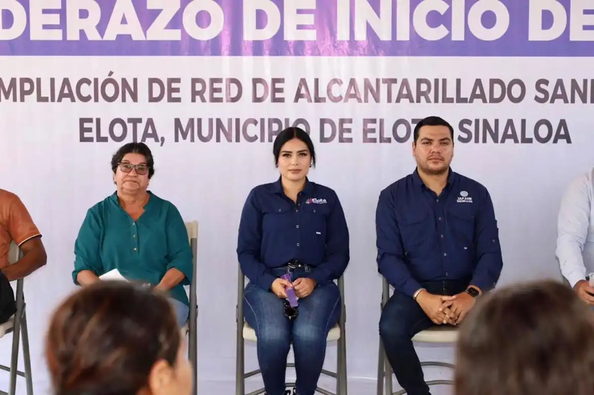 Más familias de Elota “Pueblo Señorial” contarán con drenaje sanitario
