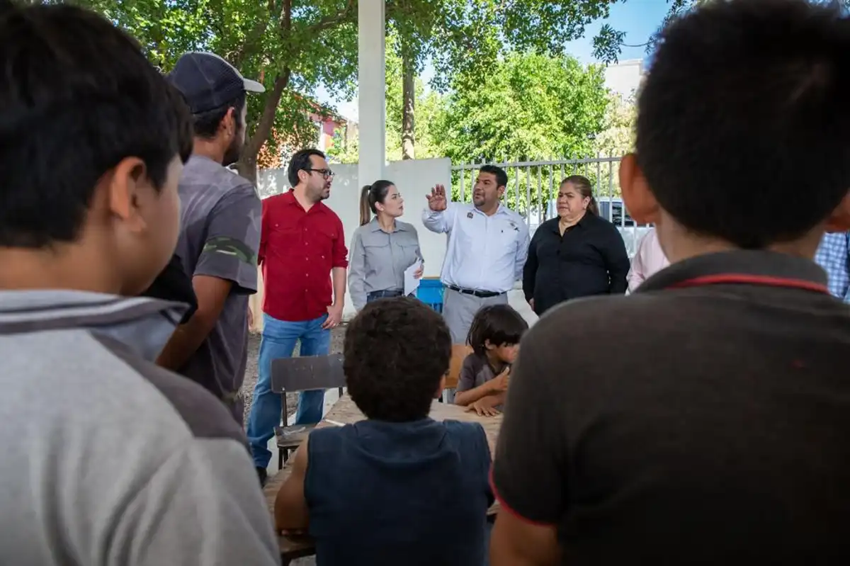 Juan de Dios Gámez supervisa daños en las sindicaturas de Costa Rica y Culiacancito tras el paso de ‘Norma’