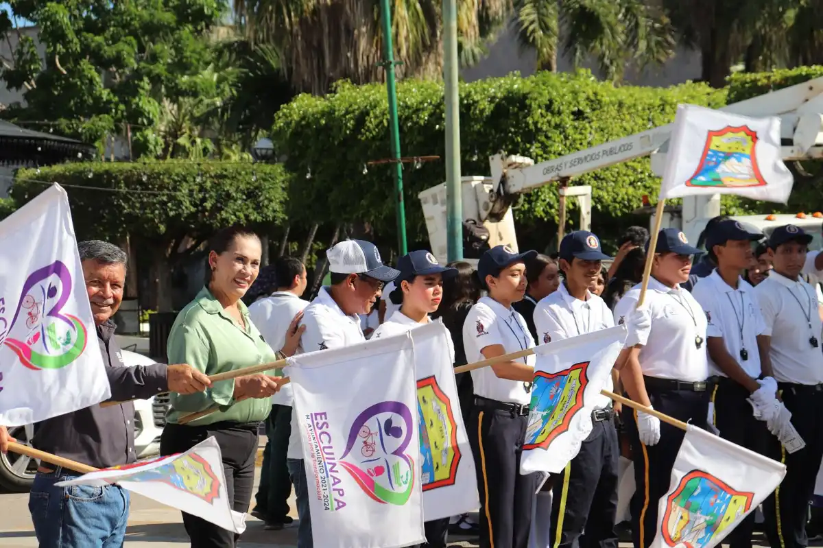 Inicia al proyecto denominado “Patrulleros viales” en Escuinapa