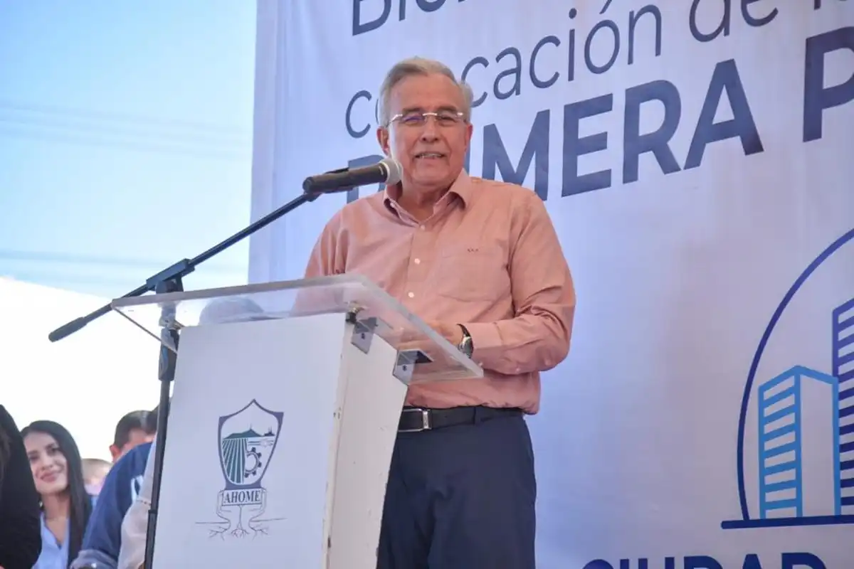 El gobernador de Sinaloa coloca la primera piedra de Ciudad Millennial en Los Mochis
