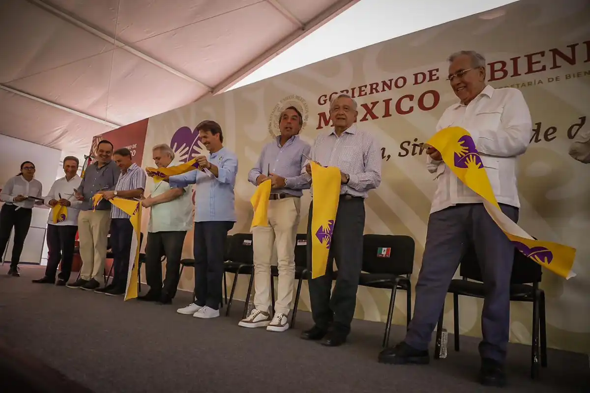 El gobernador Rocha acompañó al presidente López Obrador en la inauguración del CRIT Teletón Mazatlán