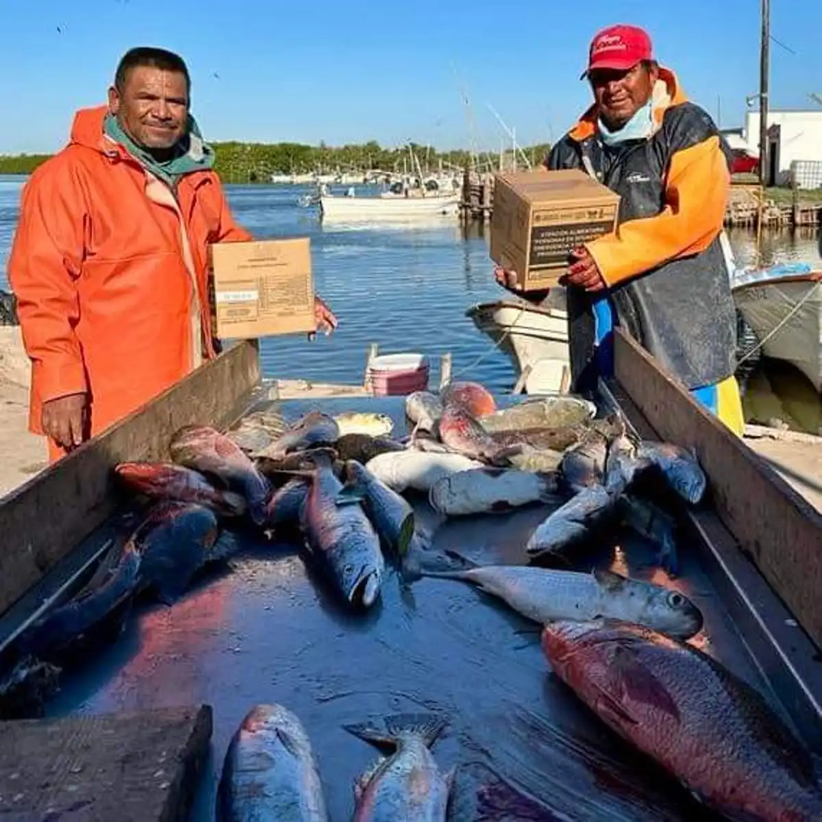 En Angostura, 2 mil 300 familias de pescadores reciben importante apoyo