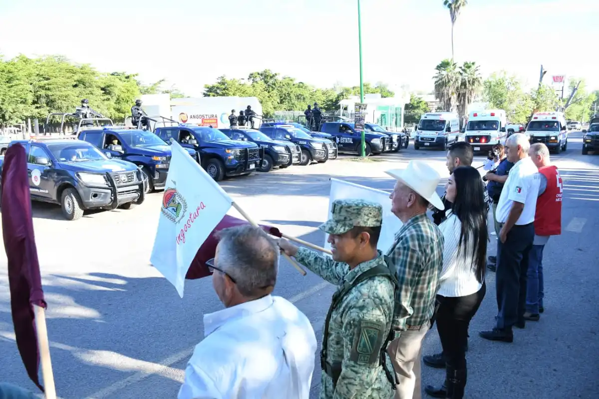 Autoridades de Angostura ponen en marcha el Operativo Policiaco Guadalupe-Reyes 2023-2024