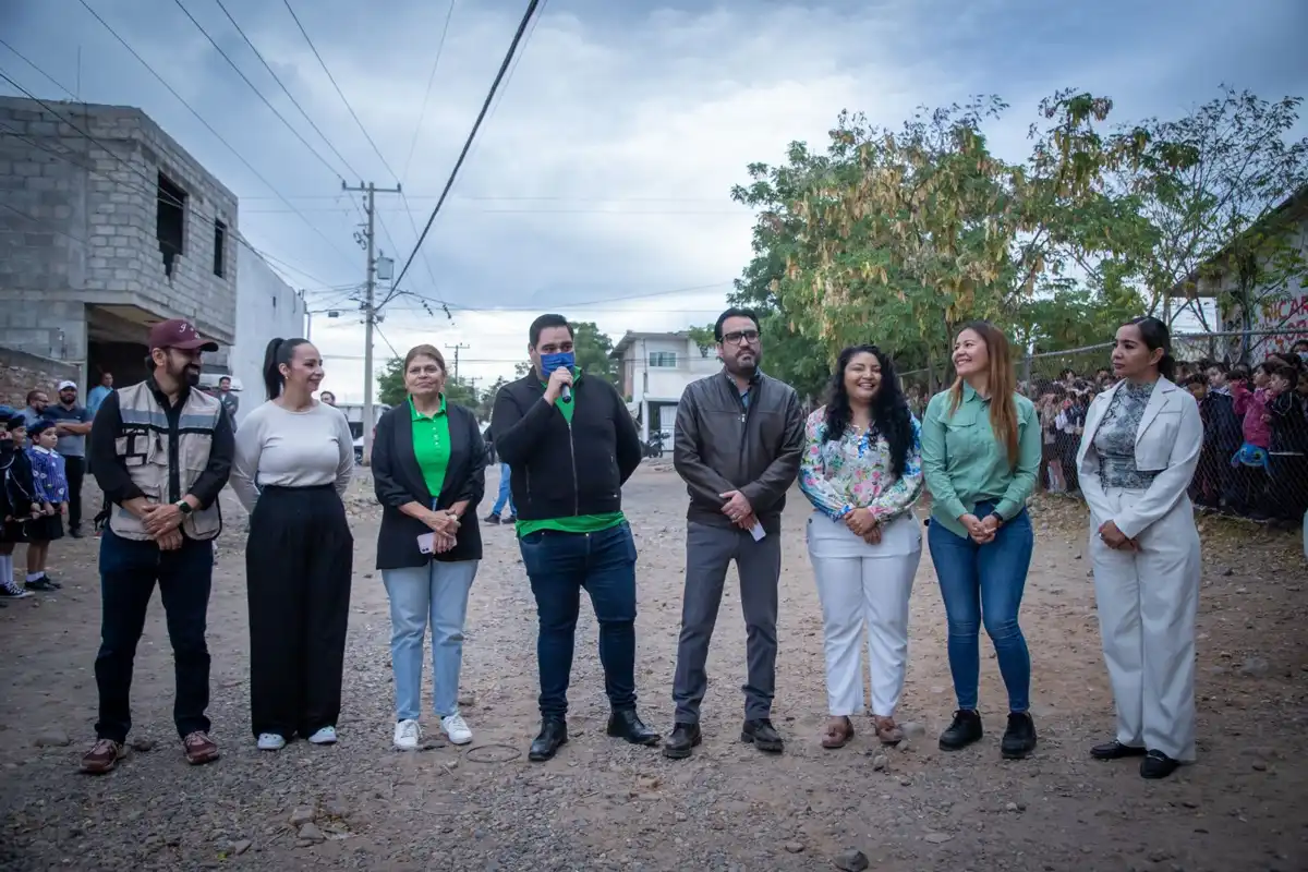 Inicia obra de pavimentación en colonia Plutarco Elías Calles