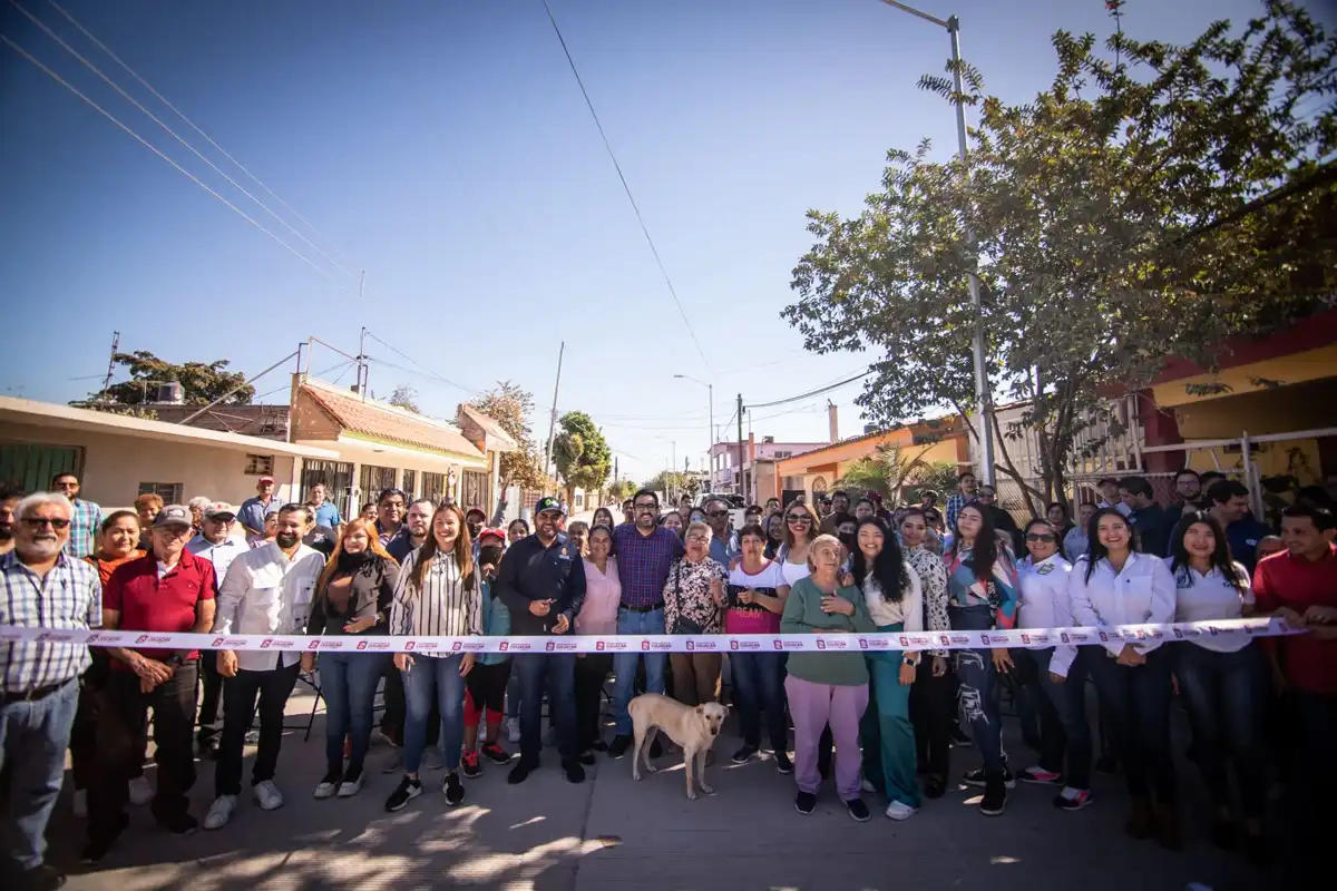 Inicia construcción de calle en La Conquista y entrega pavimentación en Aguaruto