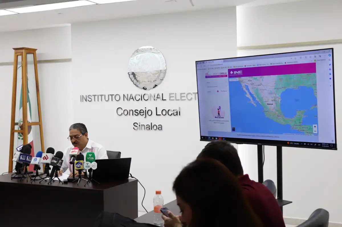 INE Sinaloa presenta plataforma Ubica tu Casilla 2024