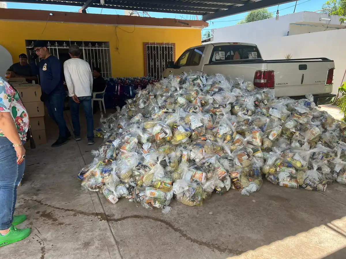 Banco de Alimentos de Culiacán entrega 1,000 despensas a familias en comunidades rurales