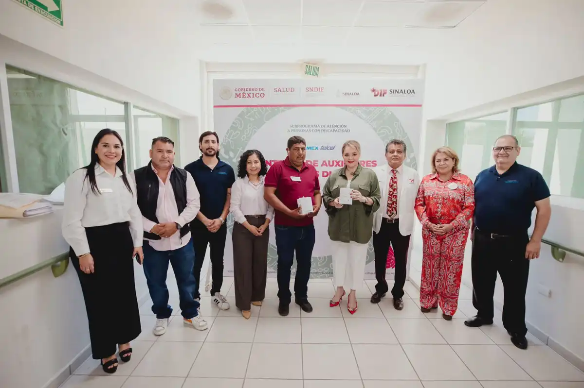 Sistema DIF Sinaloa y Fundación Telmex-Telcel entregan 600 auxiliares auditivos en jornada estatal