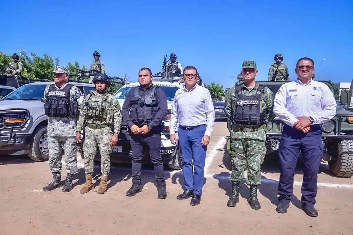 Refuerzan operativo de seguridad en Mazatlán para garantizar tranquilidad ciudadana