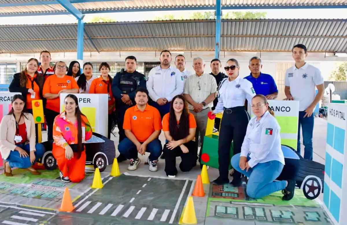 Fomentan cultura vial en Salvador Alvarado con jornada educativa en escuelas