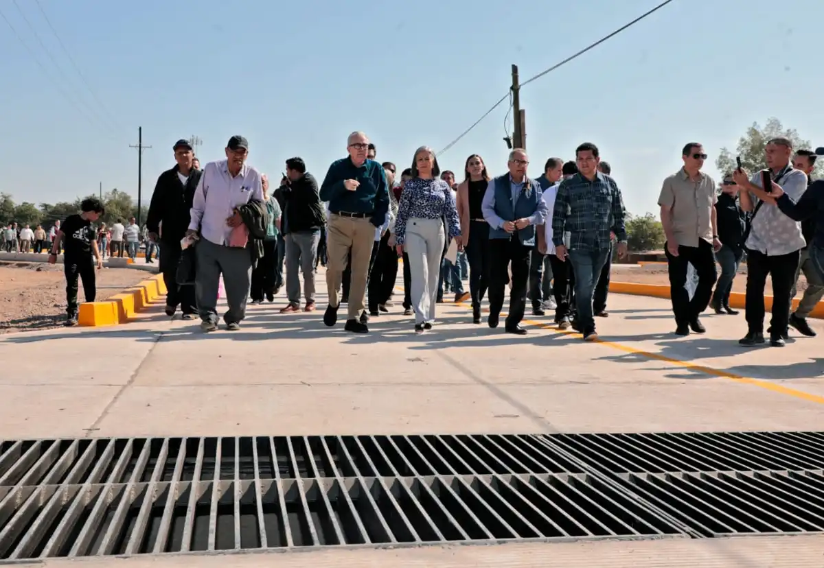 Inauguran primera etapa del malecón de Guamúchil
