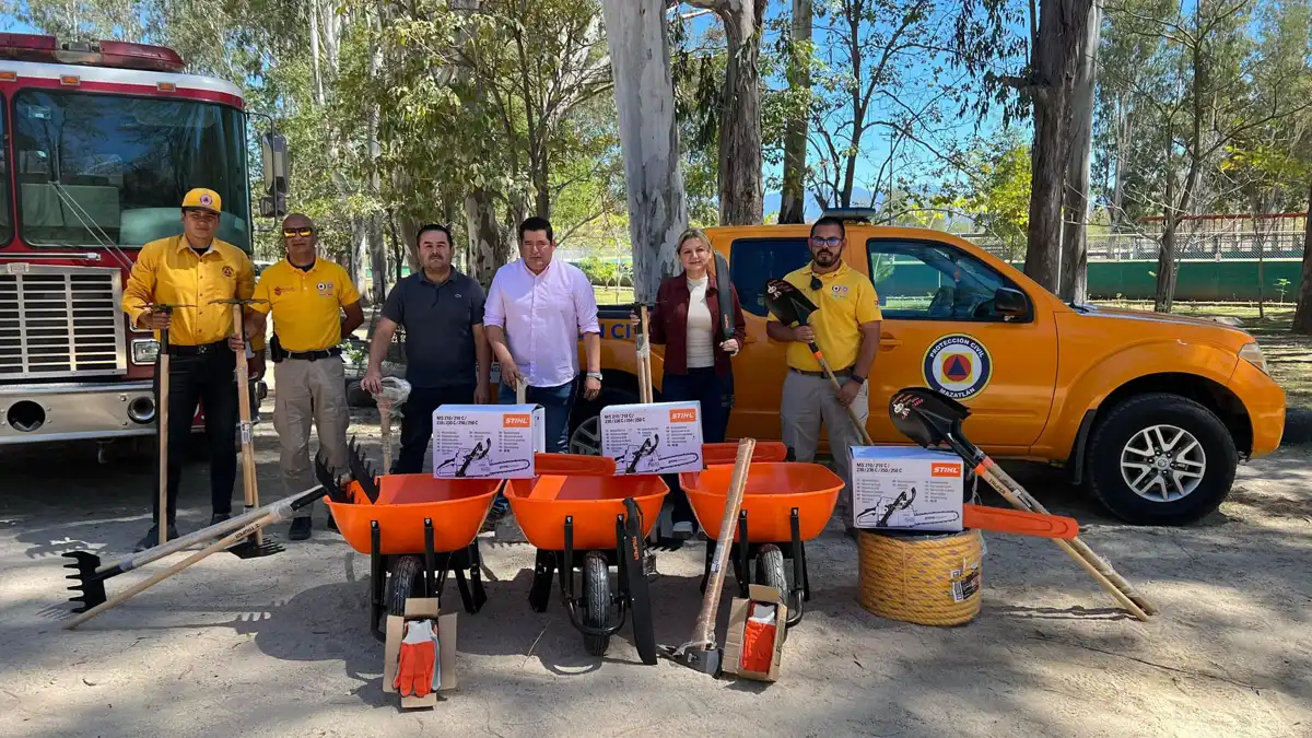 Cosalá fortalece su Protección Civil Municipal con apoyo estatal