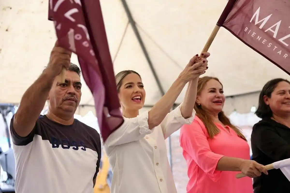 Alcaldesa Estrella Palacios inicia rehabilitación de calle Granizo en Mazatlán con pavimento hidráulico y nueva red de agua
