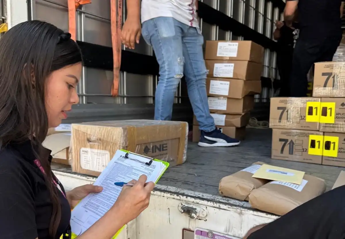 INE recibe más de 4 millones de boletas en Sinaloa para elecciones del Poder Judicial 2024