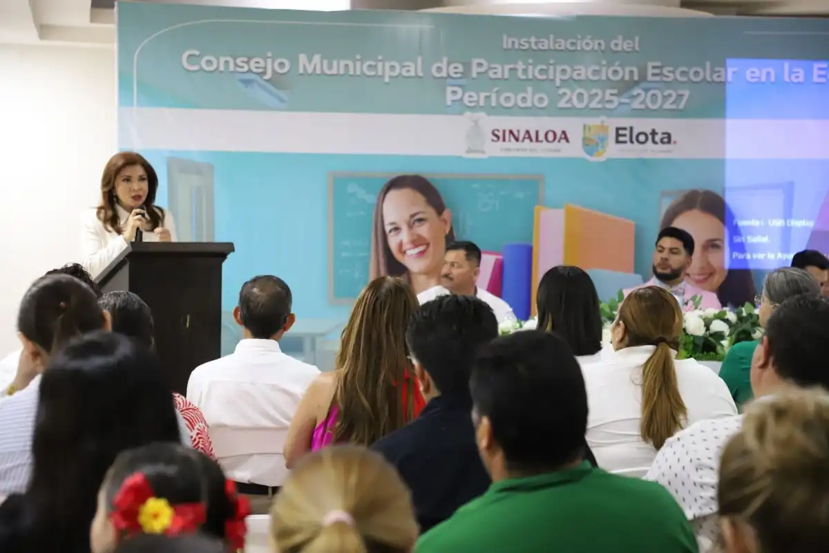 Instalan Consejo Municipal de Participación Escolar en Elota para fortalecer la educación