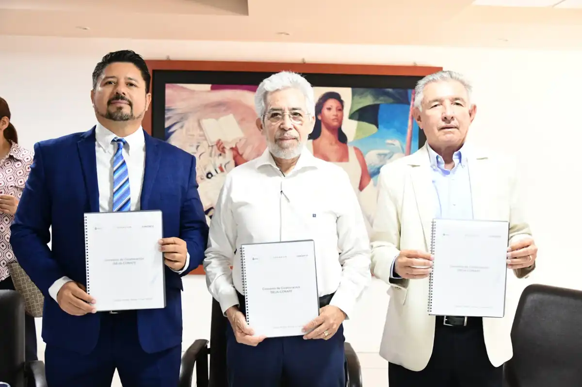 Firman ISEJA y CONAFE convenio para reducir el rezago educativo en Sinaloa