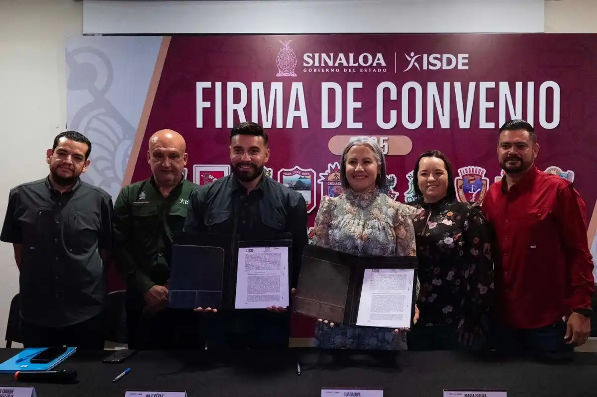 ISDE y Salvador Alvarado se unen para promover la cultura física en Sinaloa