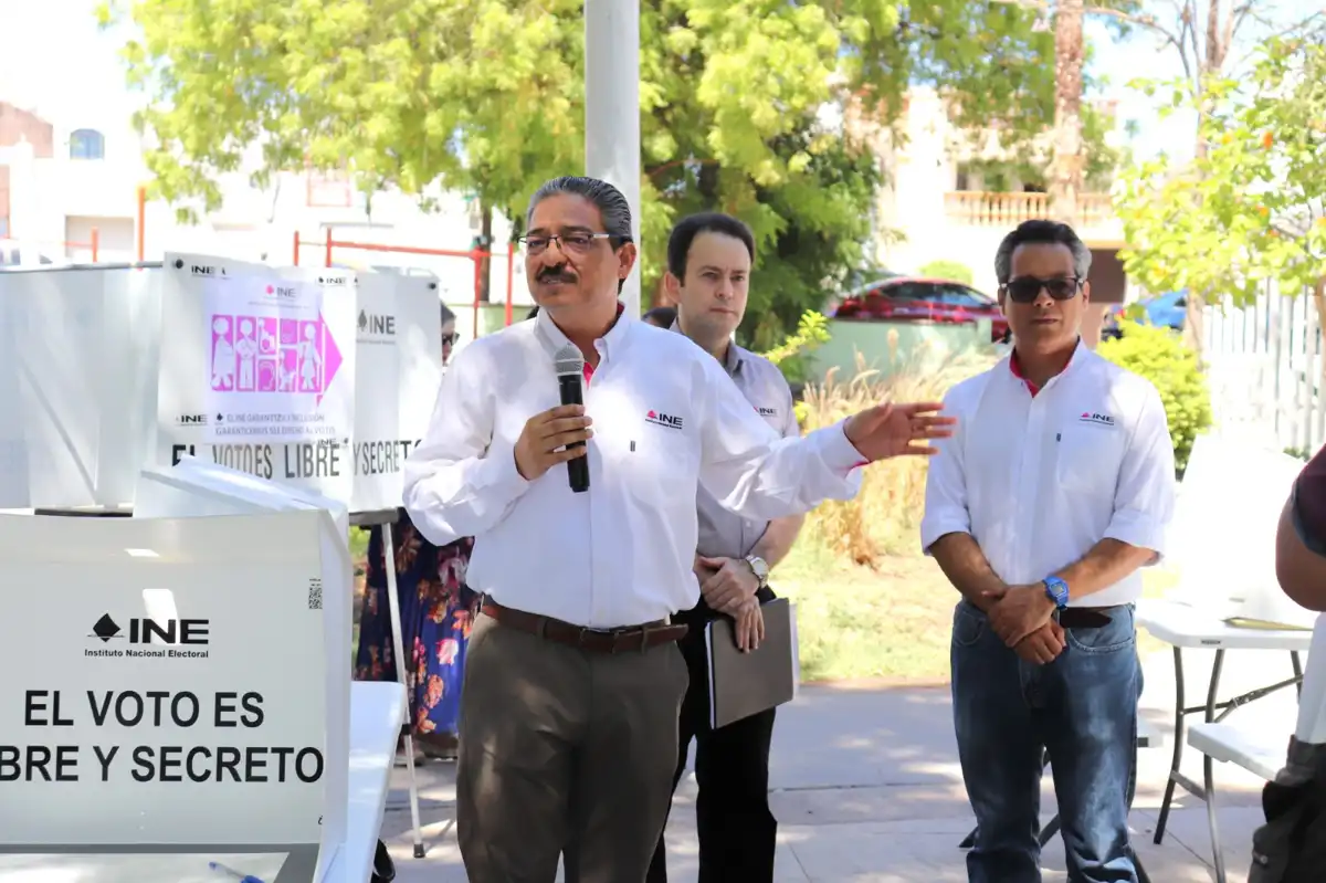 INE Sinaloa realiza simulacro electoral con accesibilidad para personas con discapacidad