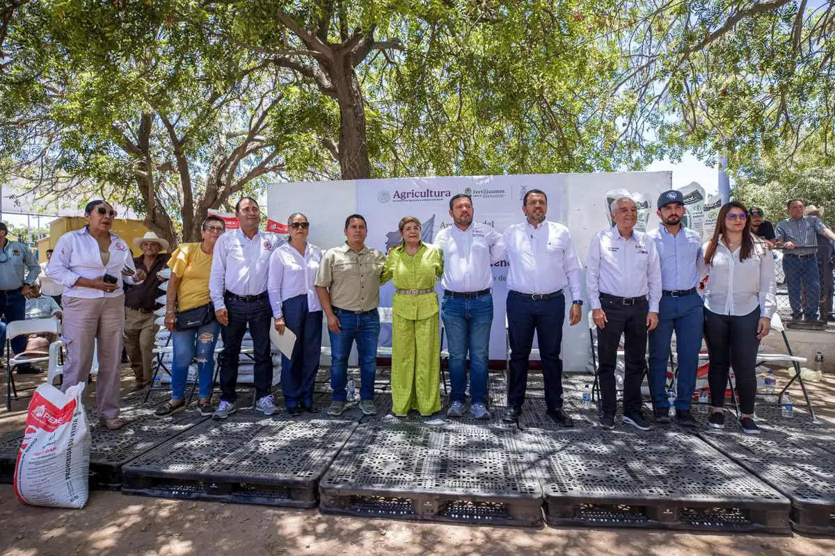 Inicia en Guasave entrega de fertilizantes gratuitos para 53 mil productores de Sinaloa