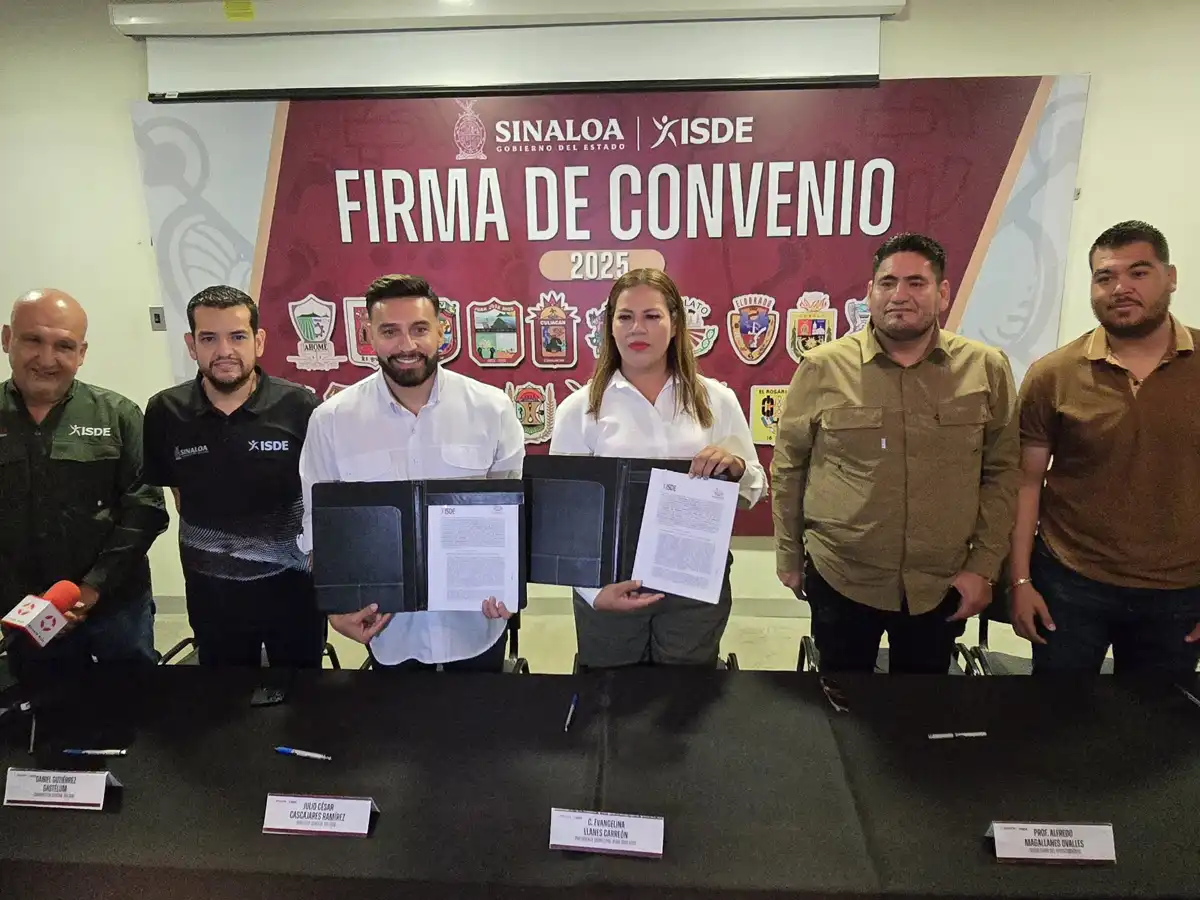 ISDE y Ayuntamiento de Juan José Ríos suman esfuerzos por el deporte local