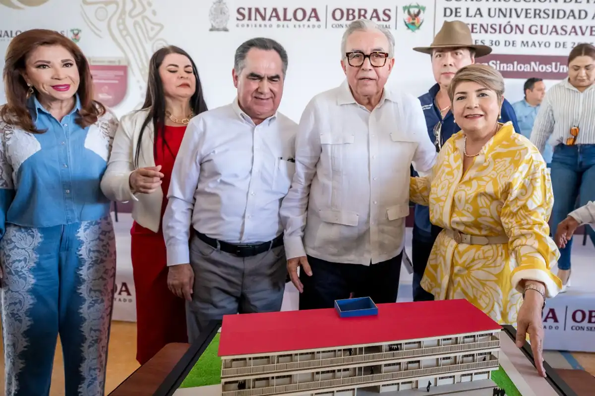 Rocha Moya inicia construcción de Facultad de Medicina de la UAS en Guasave y anuncia nuevas sedes