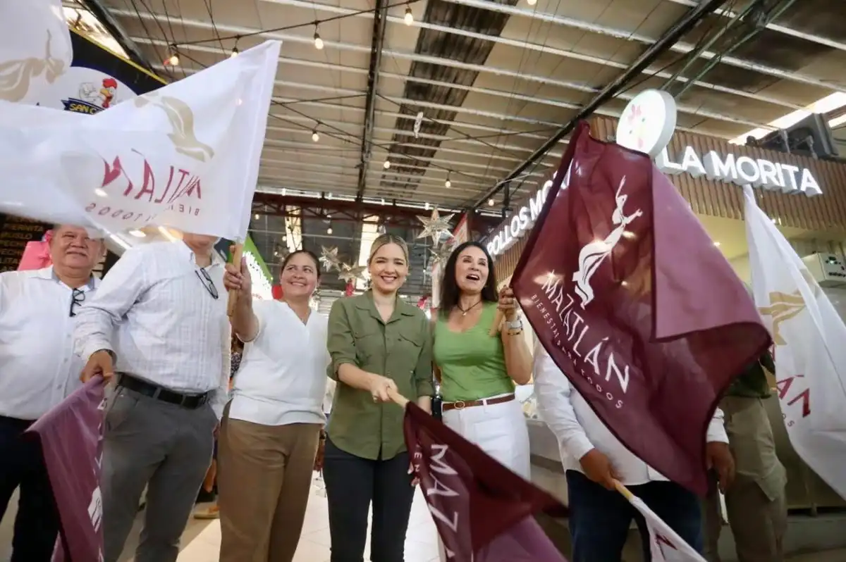 Anuncian rehabilitación del sistema pluvial en el Mercado Pino Suárez de Mazatlán