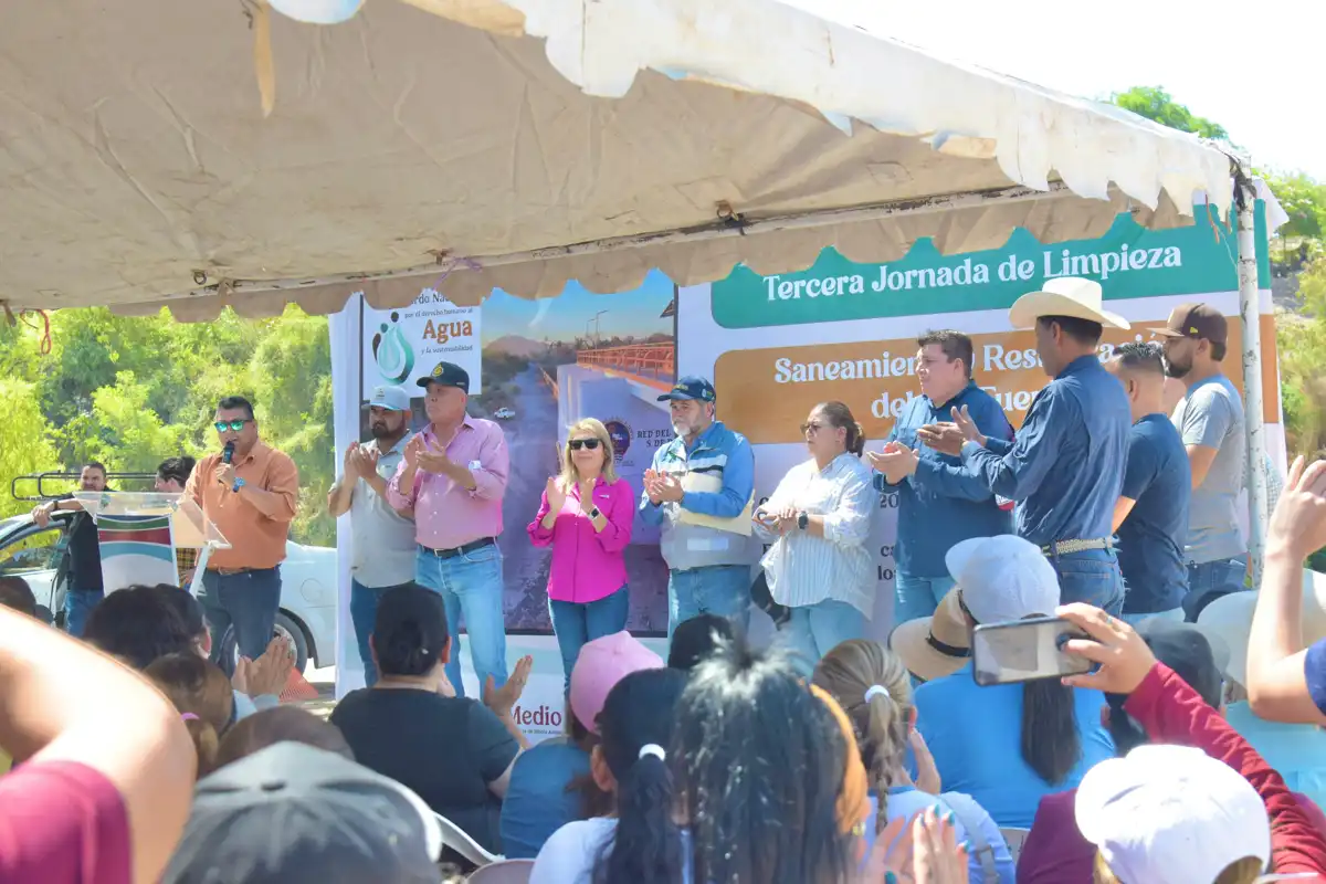 Tercera jornada de limpieza del río Fuerte reúne a 250 voluntarios en El Fuerte