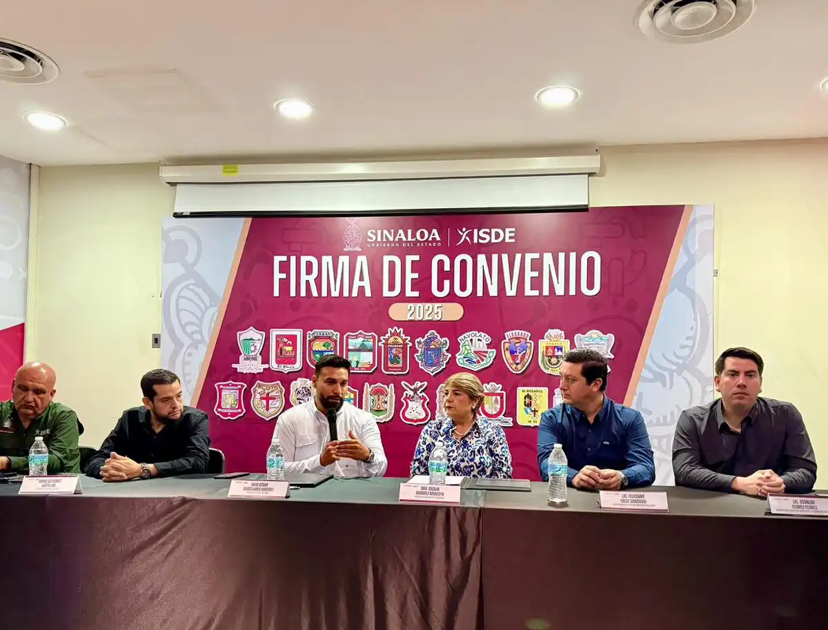 Impulsan desarrollo deportivo en Guasave con convenio entre Ayuntamiento e ISDE
