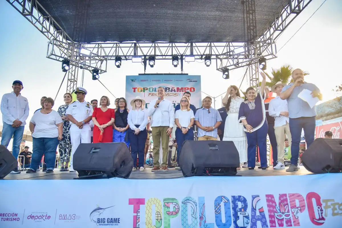 Arranca el Topolobampo Fest 2025 con gran afluencia y ambiente familiar