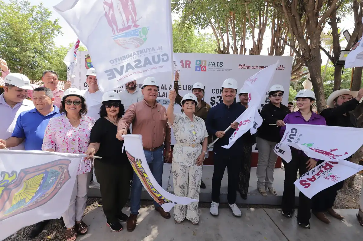Inicia construcción de gimnasio al aire libre en Orba, sindicatura de Bamoa