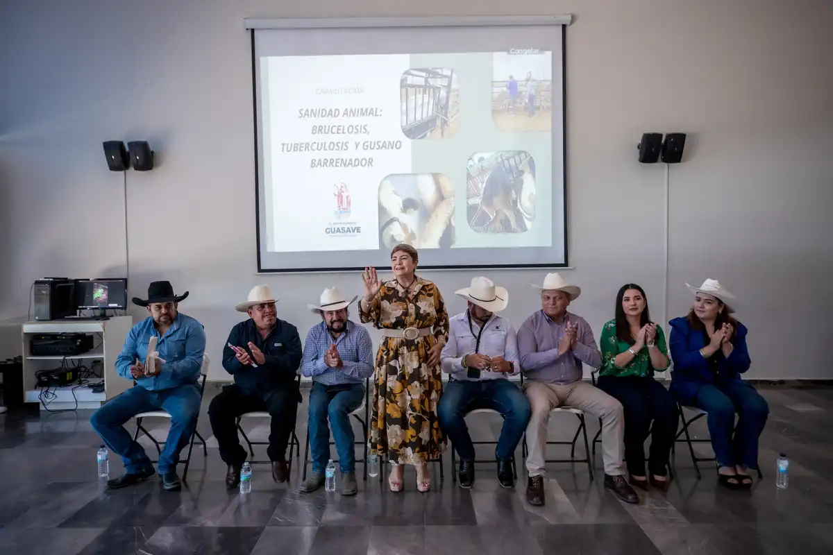 Capacitan en Guasave a productores ganaderos para fortalecer la sanidad animal