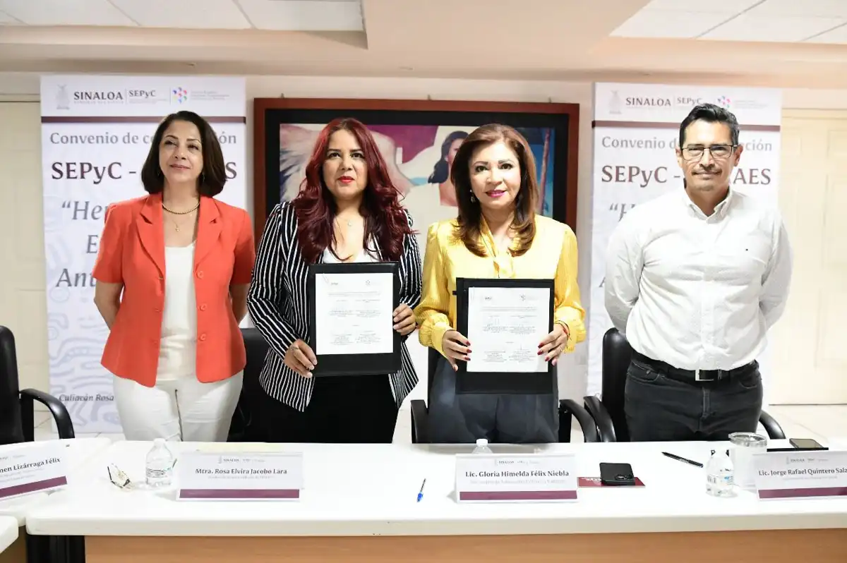 Firman convenio SEPyC y SEMAES para capacitar a docentes en herramientas anticorrupción