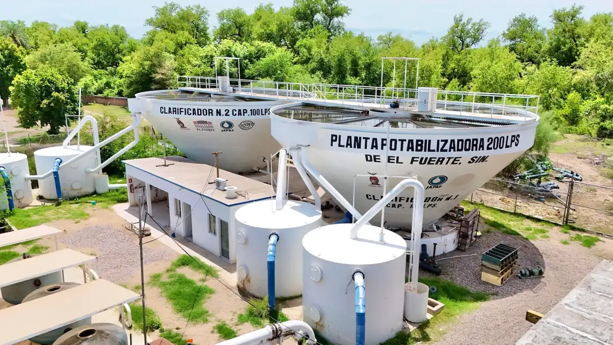 Trabajan en El Fuerte para eliminar turbiedad en el agua potable